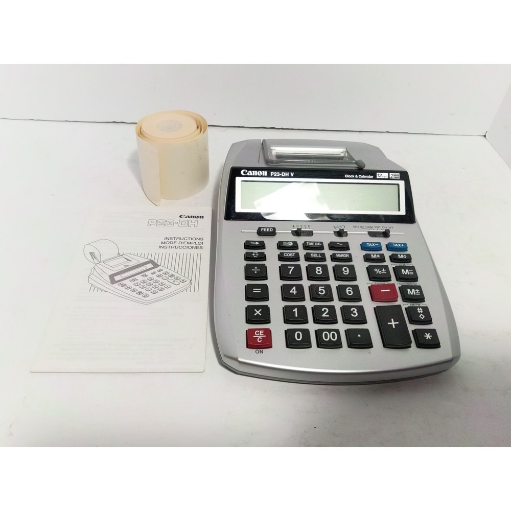 Canon P23-DHV  Printing Calculator